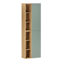 ZÁVĚSNÝ SLOUPEK Oria Zelená - zelená barva, kompozitní dřevo (50/160/26.6cm) - Petits-meubles