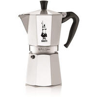 KAFFEEMASCHINE Percolator Moka Express 9 Tassen - Silberfarben, Metall (2/25/11cm) - Bialetti