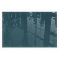 GLASPLATTE für Kamin 120x80 cm - Türkis, Glas (120/80/0.4cm) - TULUP