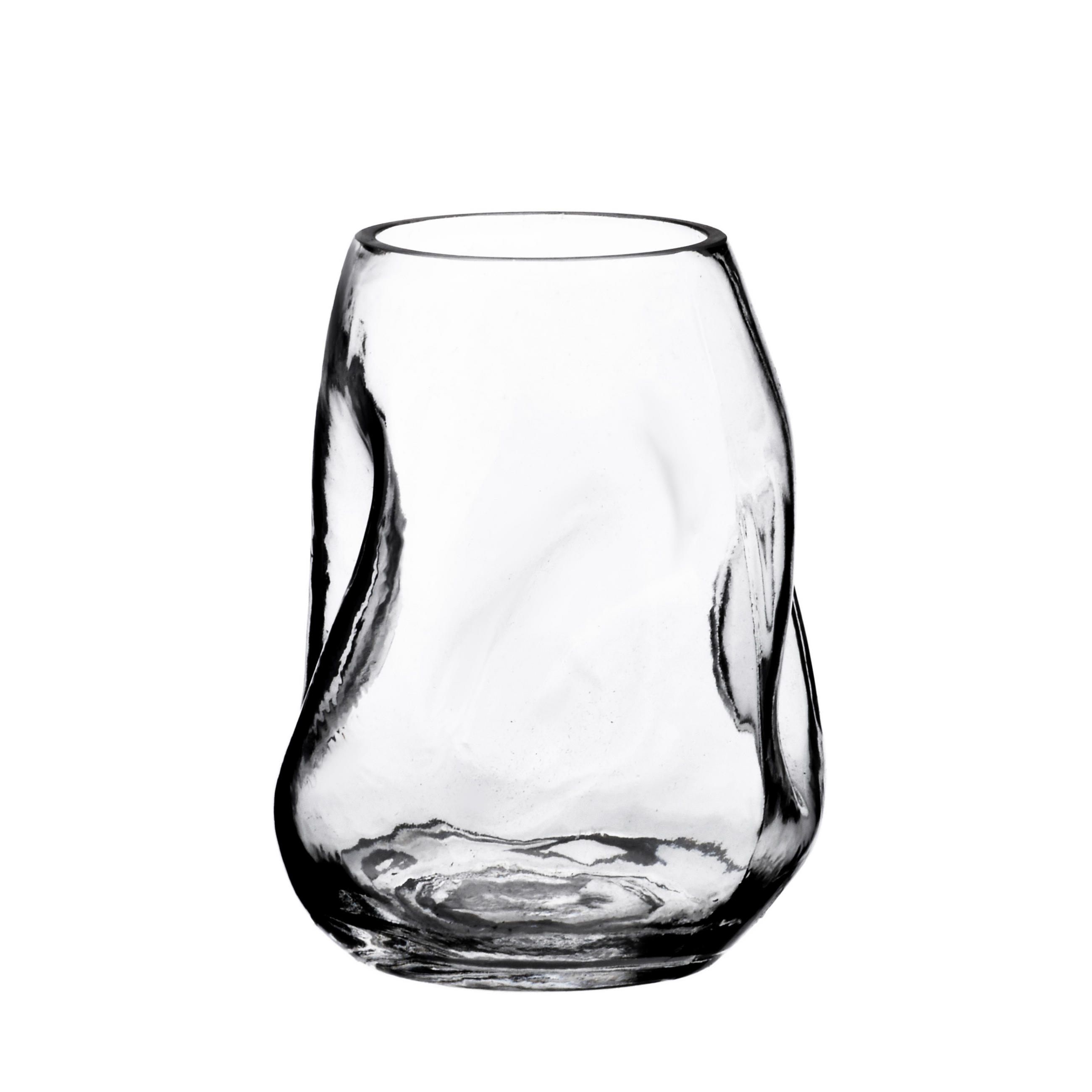 VASE Serenite Transparent 9x13xh18 cm Glas - Transparent, Glas (18cm) - Mondex