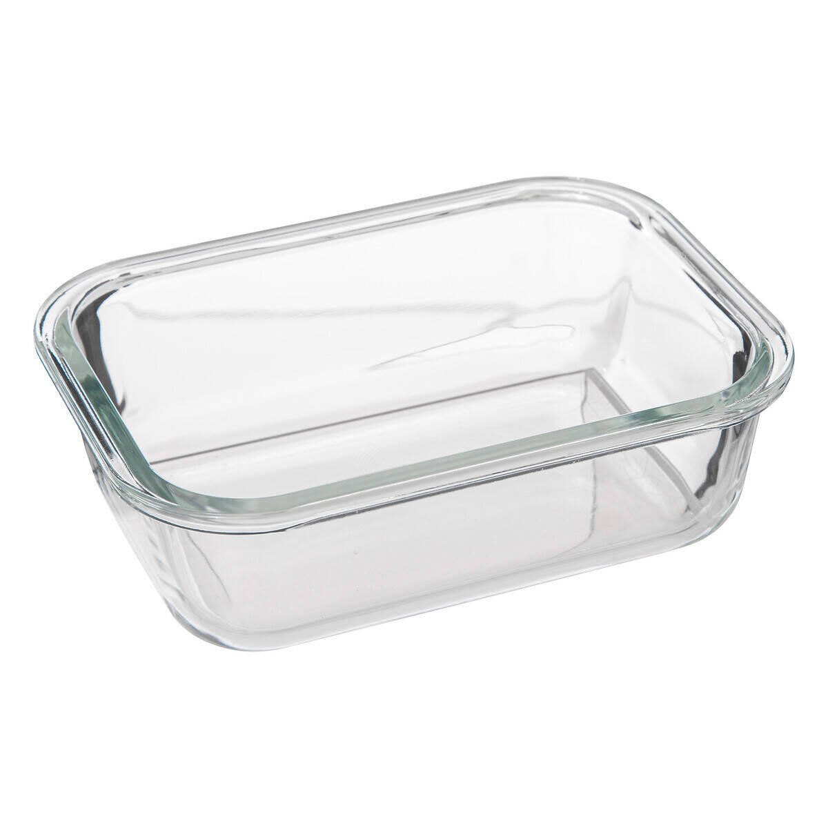 GLASBEHÄLTER Transparent - Schwarz, Glas (14.5/6.8/19cm)