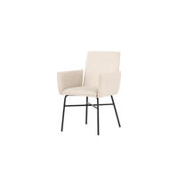 ESSZIMMERSTUHL PETRA Beige 57x60x87 cm - Beige, Textil (57/87/60cm) - FURNLUX