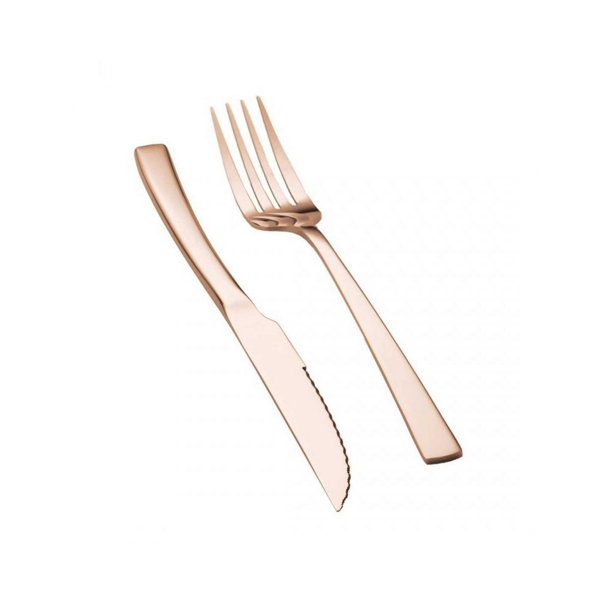 BESTECKSET Rosa 30/20/8 cm BH3088 - Pink, Metall - Berlinger Haus