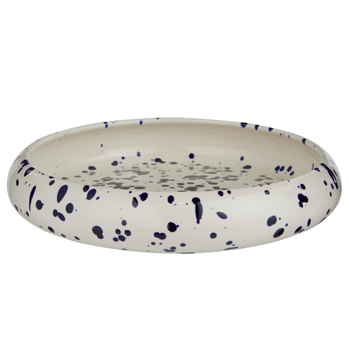 PASTATELLER Boogy Splash Ø23cm - Dunkelblau, Keramik (24/24/4.5cm) - Butlers