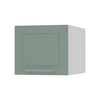 KLAPPHÄNGESCHRANK Kvantum W6B/40 Mint Matt / Weiß Matt 40 / 59 / 36cm - Weiß/Mintgrün, Holz/Holzwerkstoff (40/36/59cm) - Feldmann-Wohnen