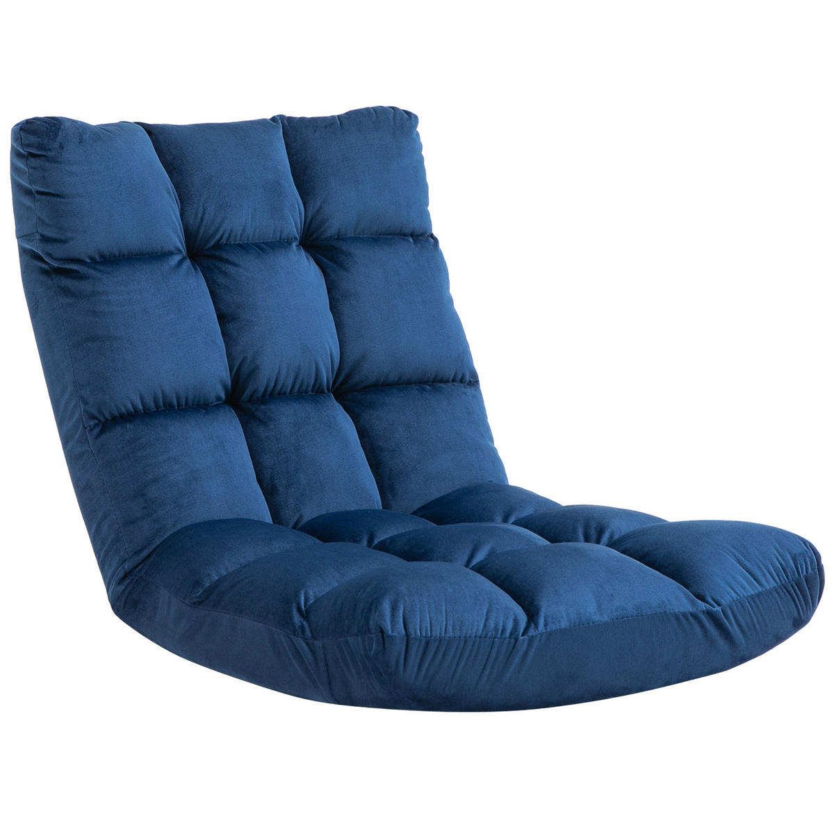SCHLAFSESSEL DE-13379 Königsblau - Blau, Textil (55/53.5/71cm) - ComfortXL