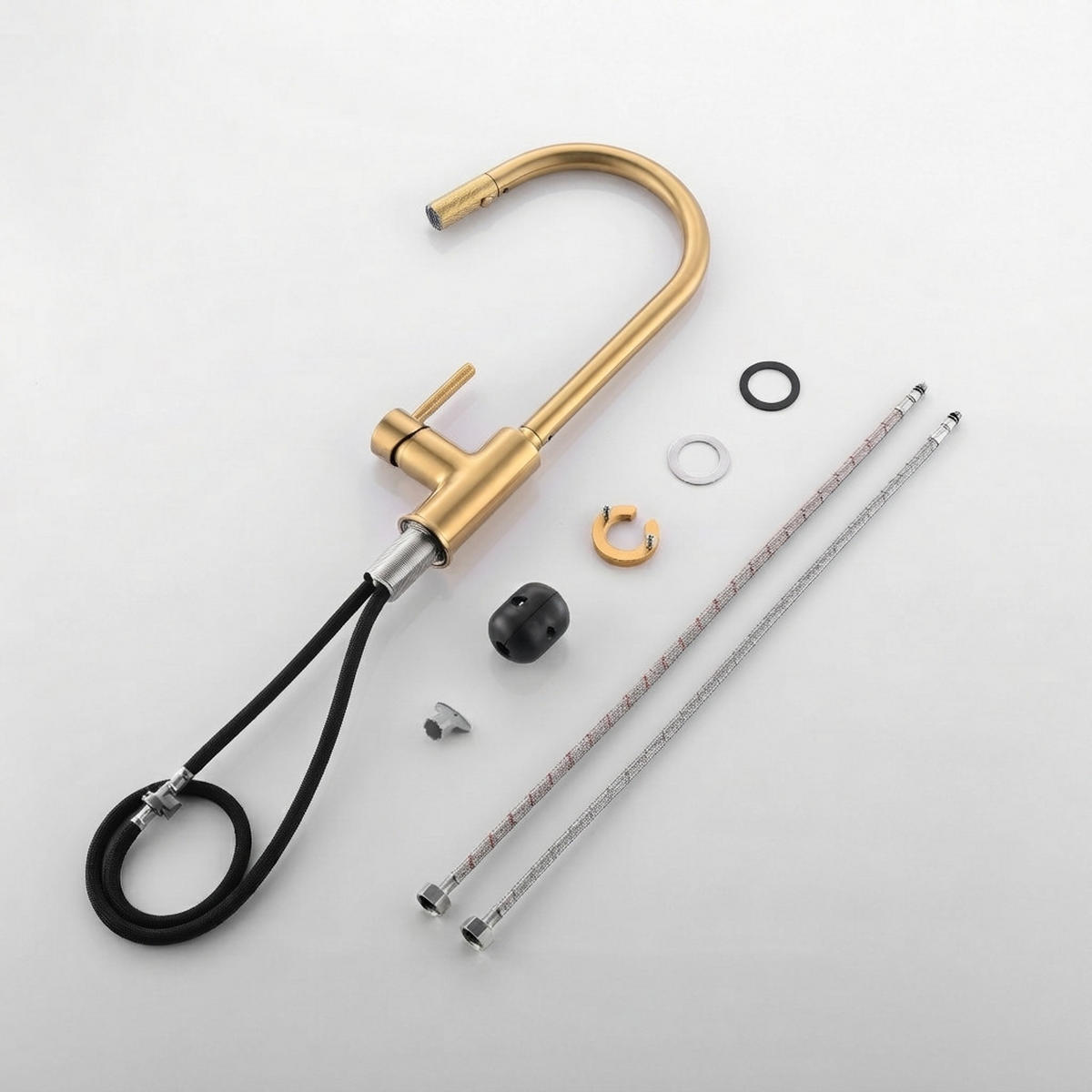 BADARMATUR, 430 x 205 mm, gold - Goldfarben, Metall (58.5/7/26.5cm) - Vallsero