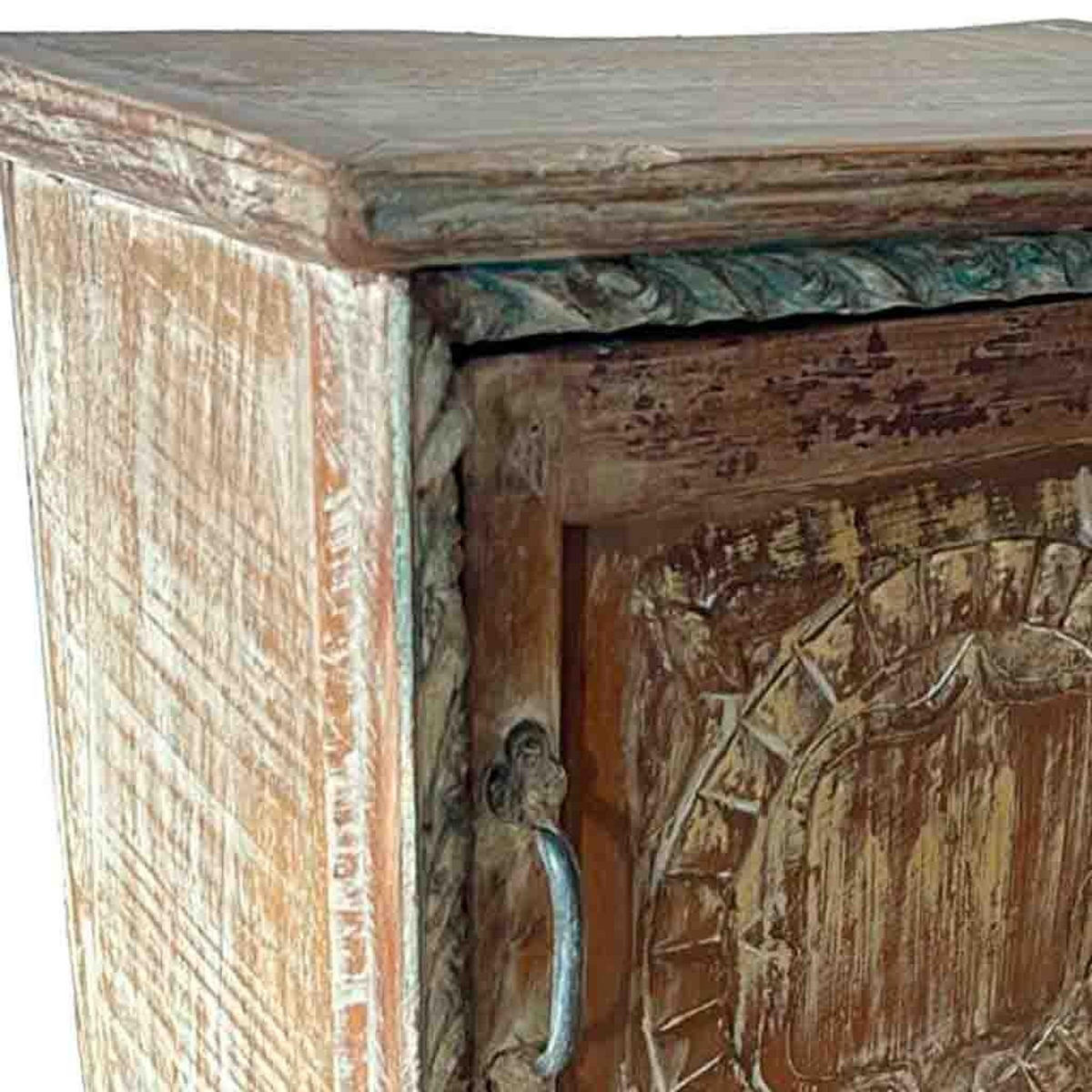 NACHTTISCH aus Holz, braun, 49x30x54cm - Braun, Holz (49/54/30cm) - Wanderlust