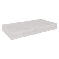 SCHAUMSTOFFMATRATZE Nature H4 Aloe 16 cm - Weiß, Textil (180/200cm) - MIRJAN24