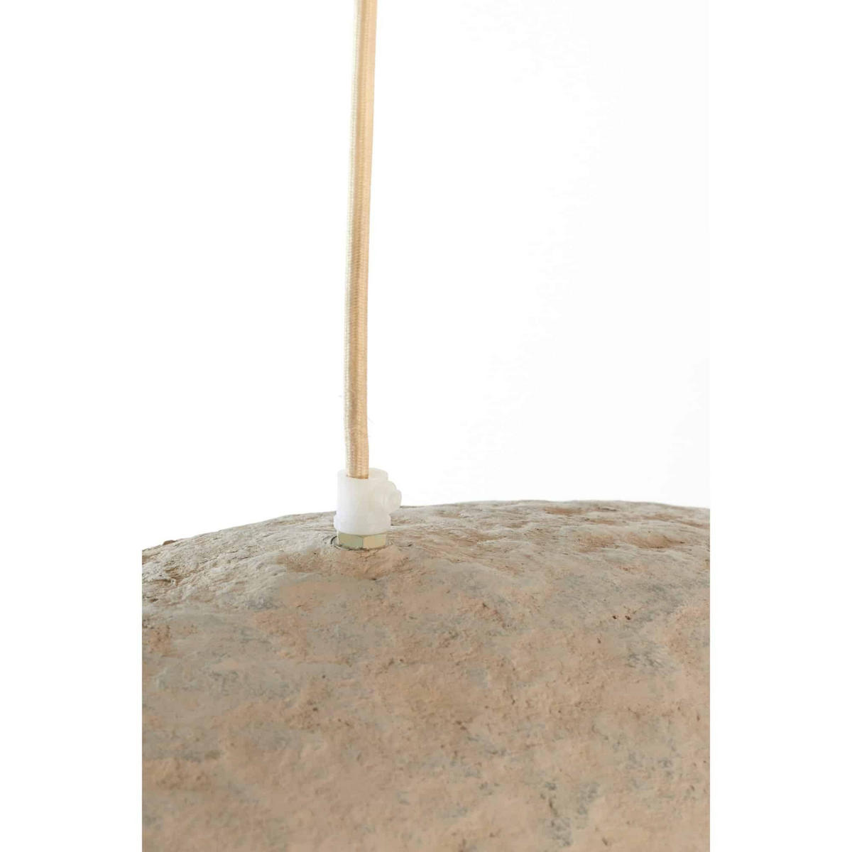 HÄNGELAMPE Lonia Bronze 53/43/18 cm - Bronzefarben, Papier (53/43/18cm) - Light & Living