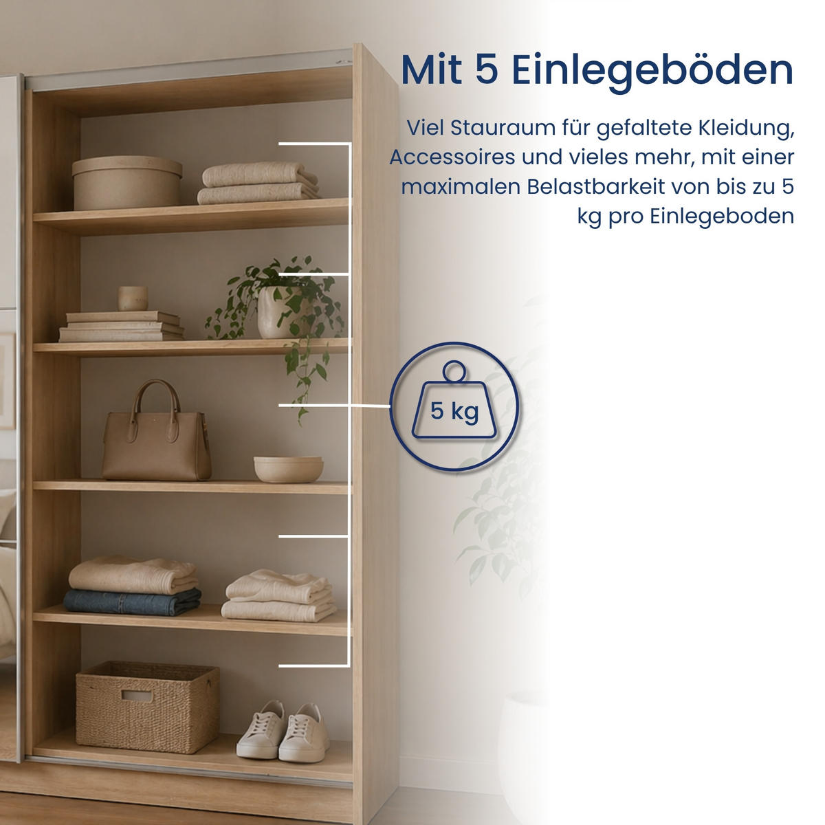 SCHWEBETÜRENSCHRANK 2-Türen mit Spiegel in Sonoma - Sonoma Eiche, Holzwerkstoff (60/207/200.6cm) - Home Collective