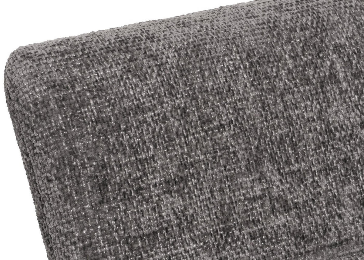 ESSZIMMER-SET 5er-Set - Grau, Textil (160/100/65cm) - MCW