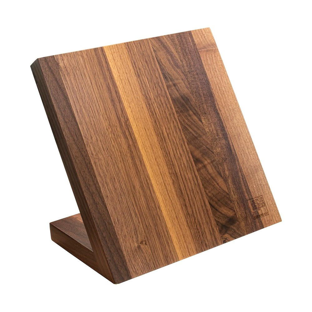 MESSERBLOCK Braun 26/26/26 cm AL91WL - Braun, Holz (26/26/26cm) - ArteLegno