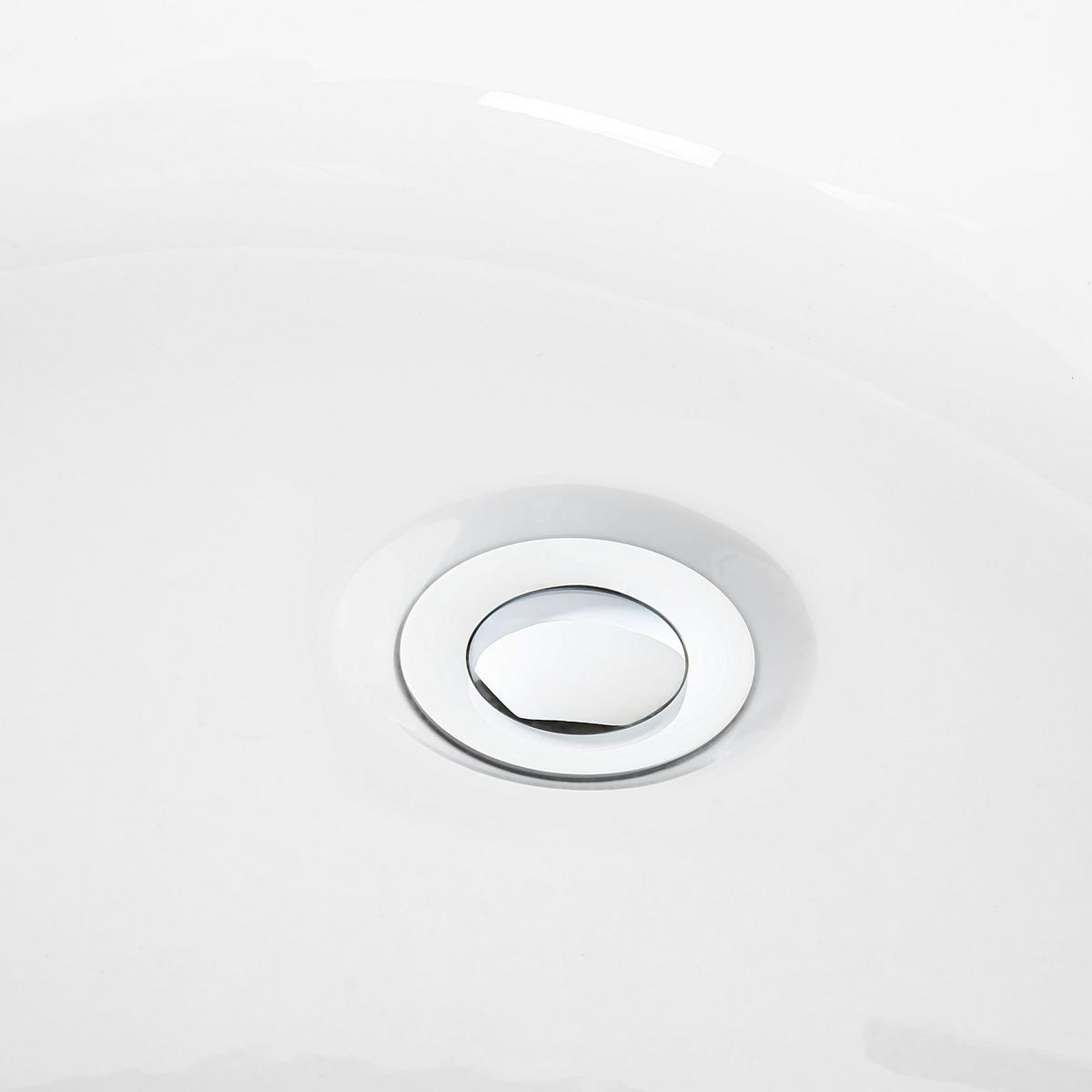 BADEWANNE FREISTEHEND 78x170x72 cm weiß Solarte - Weiß, Kunststoff (78/72/170cm) - Beliani
