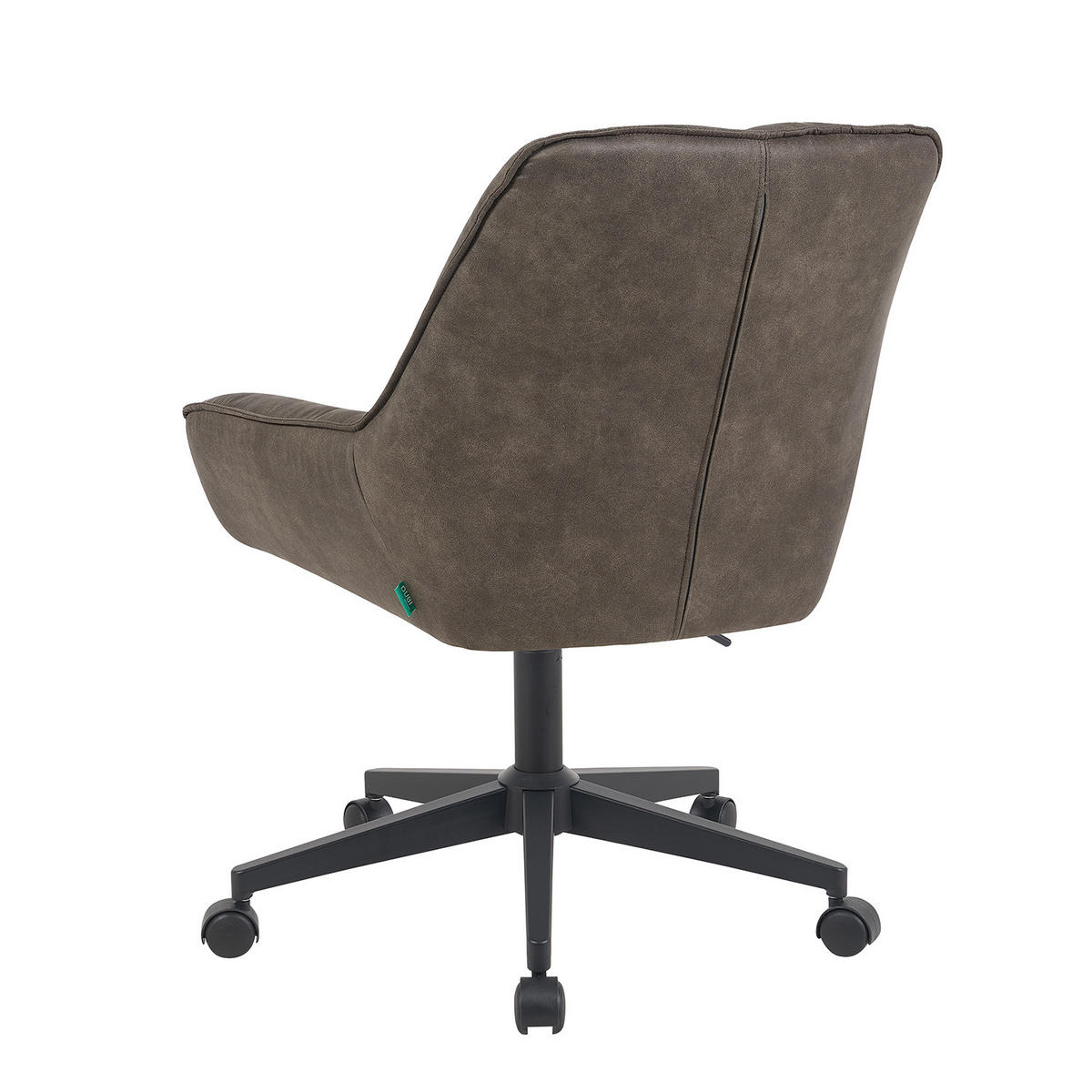 BÜROSTUHL Mika-Jette 2er-Set - Taupe/Schwarz, Textil/Metall (60/85/68cm) - DUBI Möbel