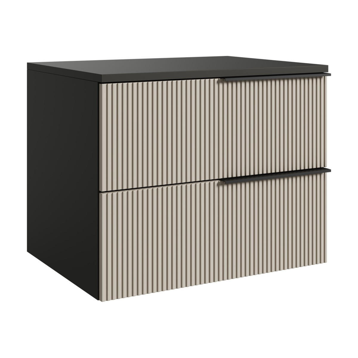 mzm24 Waschbeckenunterschrank Kaschmir 60x48x45 cm