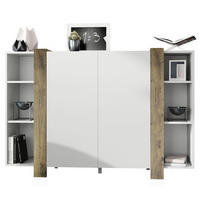 HIGHBOARD Ida Blenden in Eiche Ribbeck - Alteiche, Holzwerkstoff (149/101/34cm) - Vladon