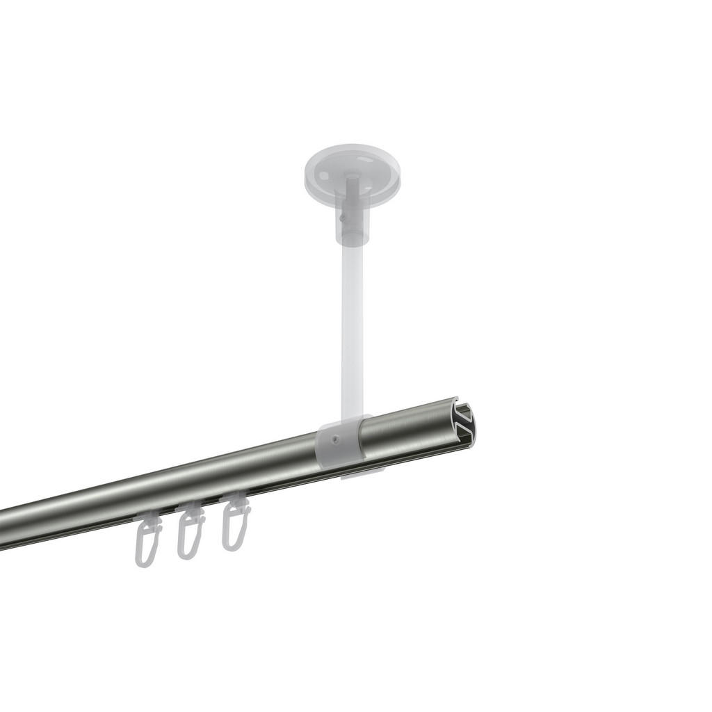 Thumbnail - Interdeco Innenlauf-Gardinenstangen-Set, Edelstahl, Metall, 400 cm, Wohntextilien, Gardinen & Vorhänge, Gardinen-Stangen