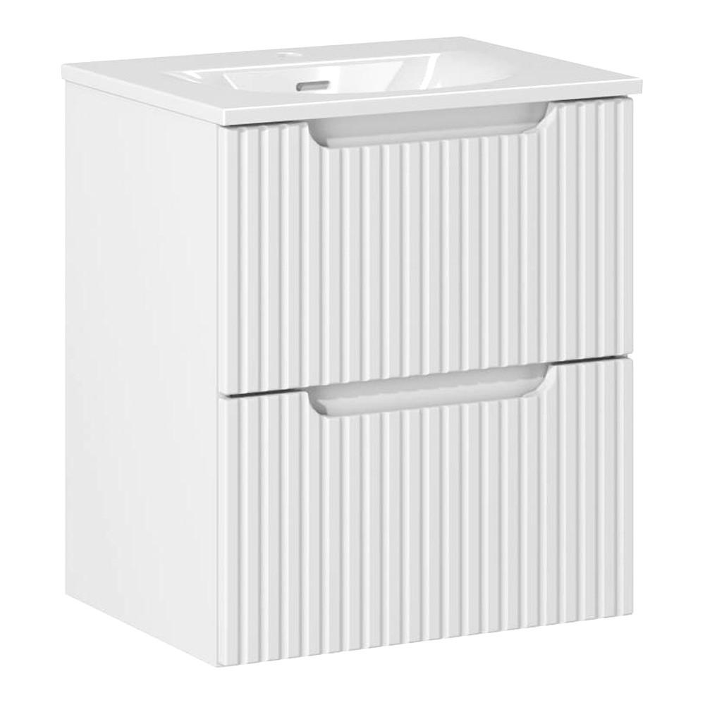 Lomado Waschtisch Weiß 51x59x40 cm