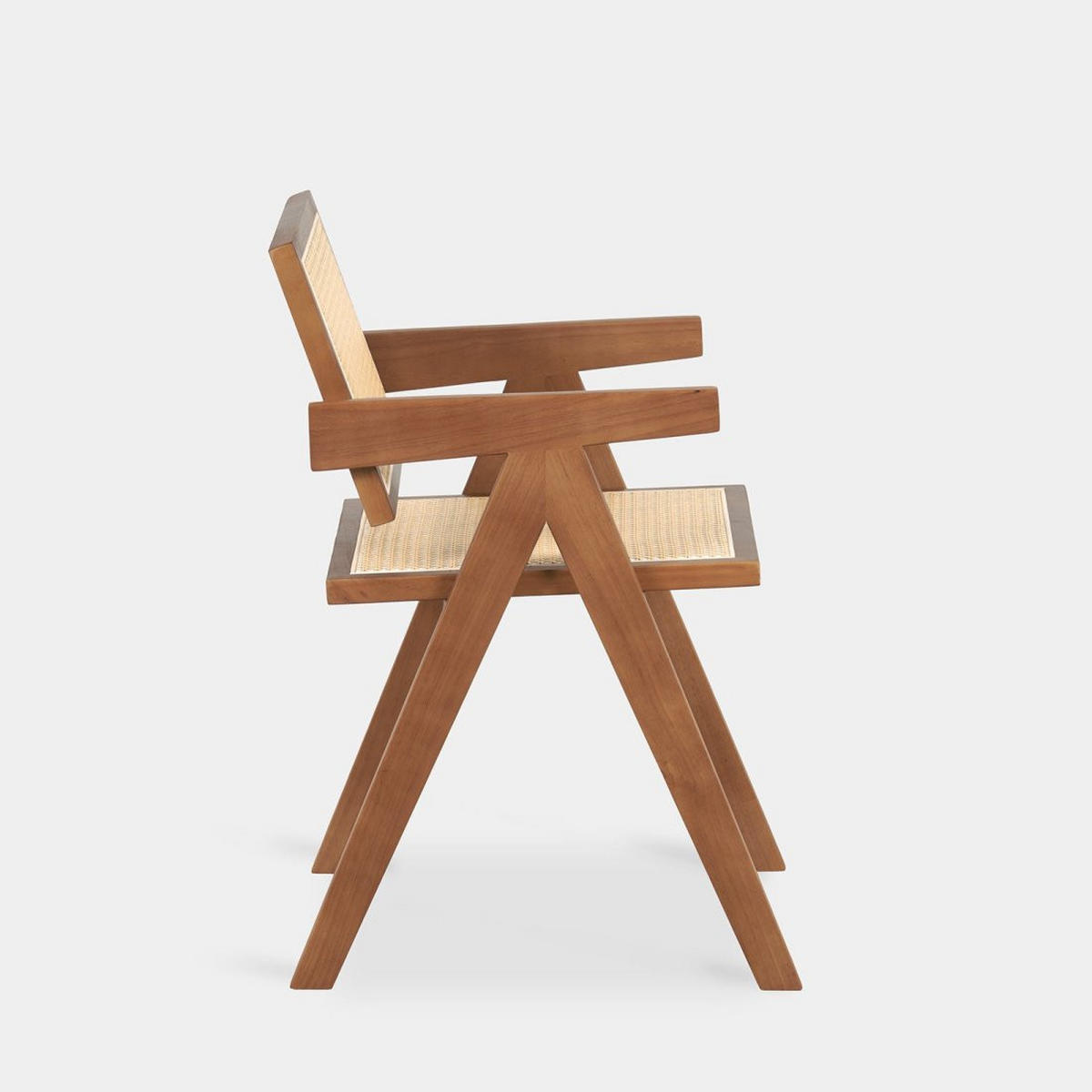 ESSZIMMERSTUHL Nelha Walnuss 51 cm x 80 cm - Walnussfarben, Holz (51/80/54cm)