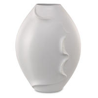 VASE Montana, Biskuit-Porzellan, Biskuit Weiß, 46 cm - Weiß, Keramik (46cm) - Goebel