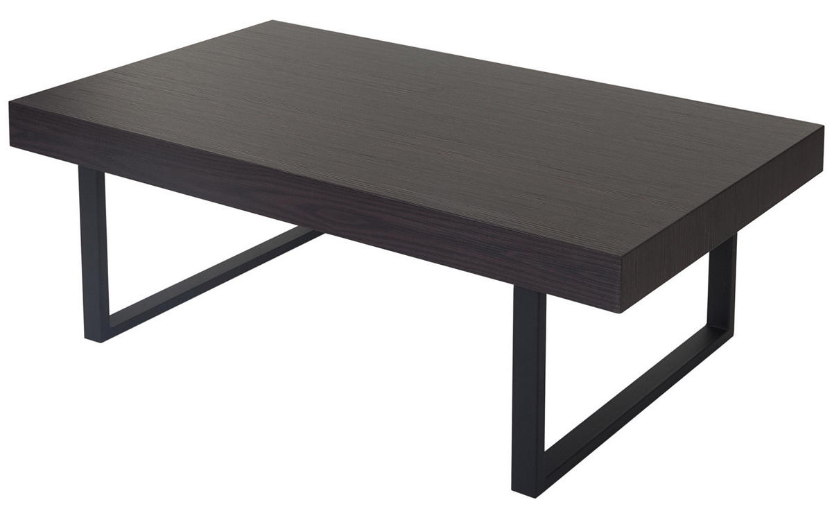 COUCHTISCH rechteck Wenge Dekor - Wengefarben, Holz (60/110/40cm) - MCW