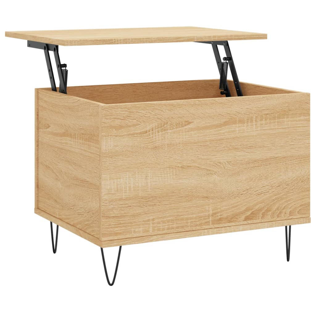furnicato Couchtisch Hellbraun 44.5x45x60 cm