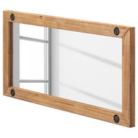 SPIEGEL - Akazie massiv - Braun, Holz (110/50/3.5cm) - home24