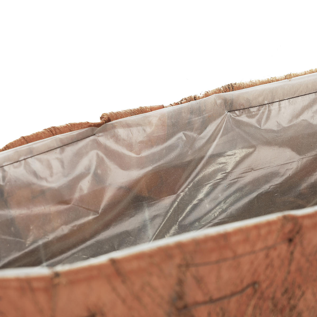 4XBLUMENKASTEN - Braun, Holz/Kunststoff (57.5/14/20cm) - Relaxdays