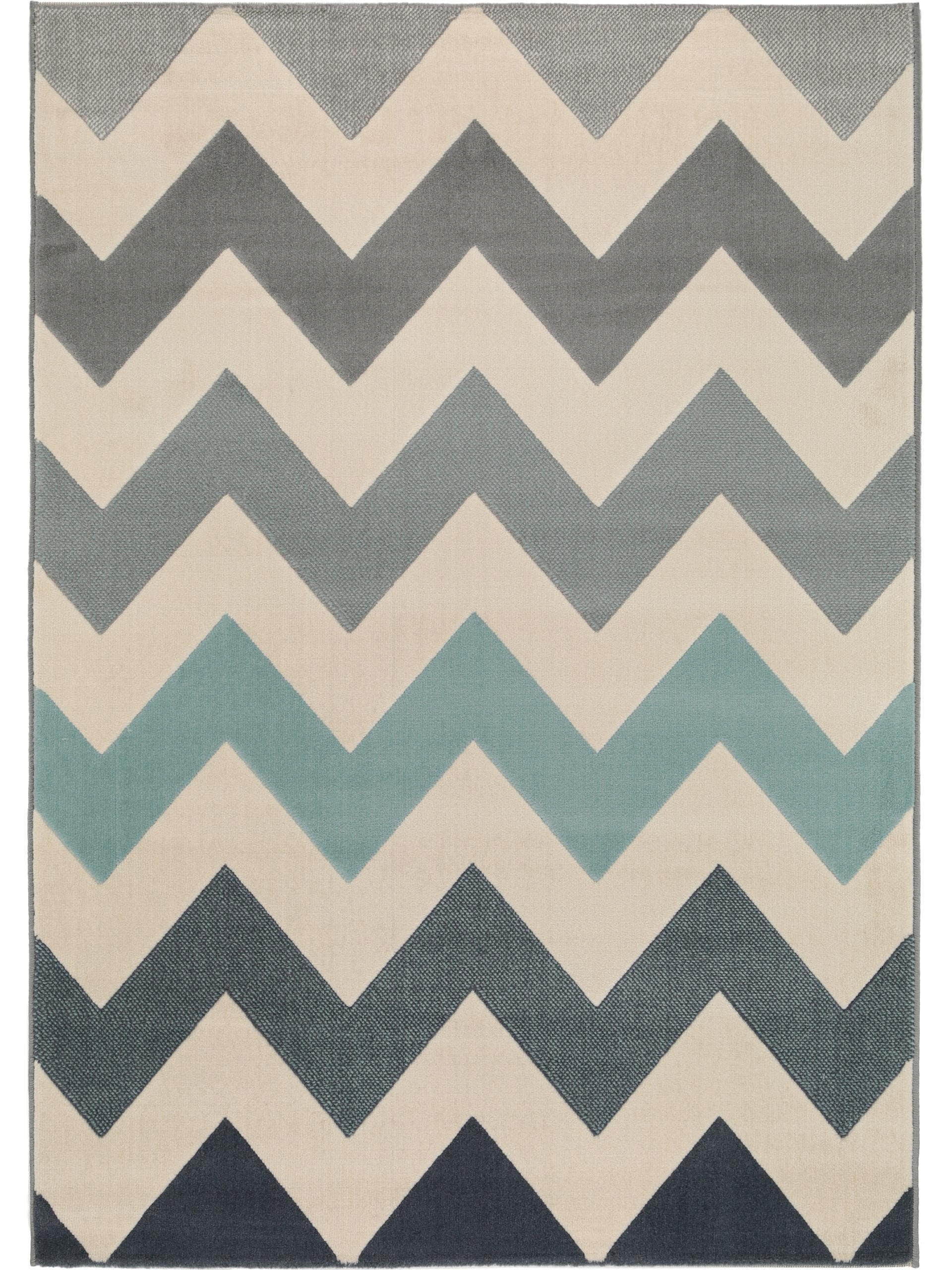 TEPPICH Dessert Blau 140x200 cm - Blau, Textil (140/200cm) - benuta Pop