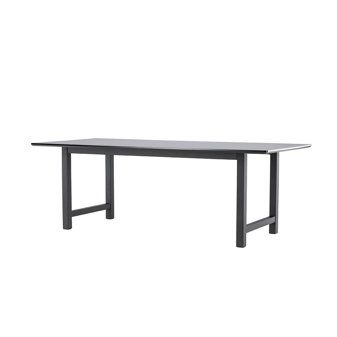 ebuy24 Esstisch Schwarz 220x75x100 cm