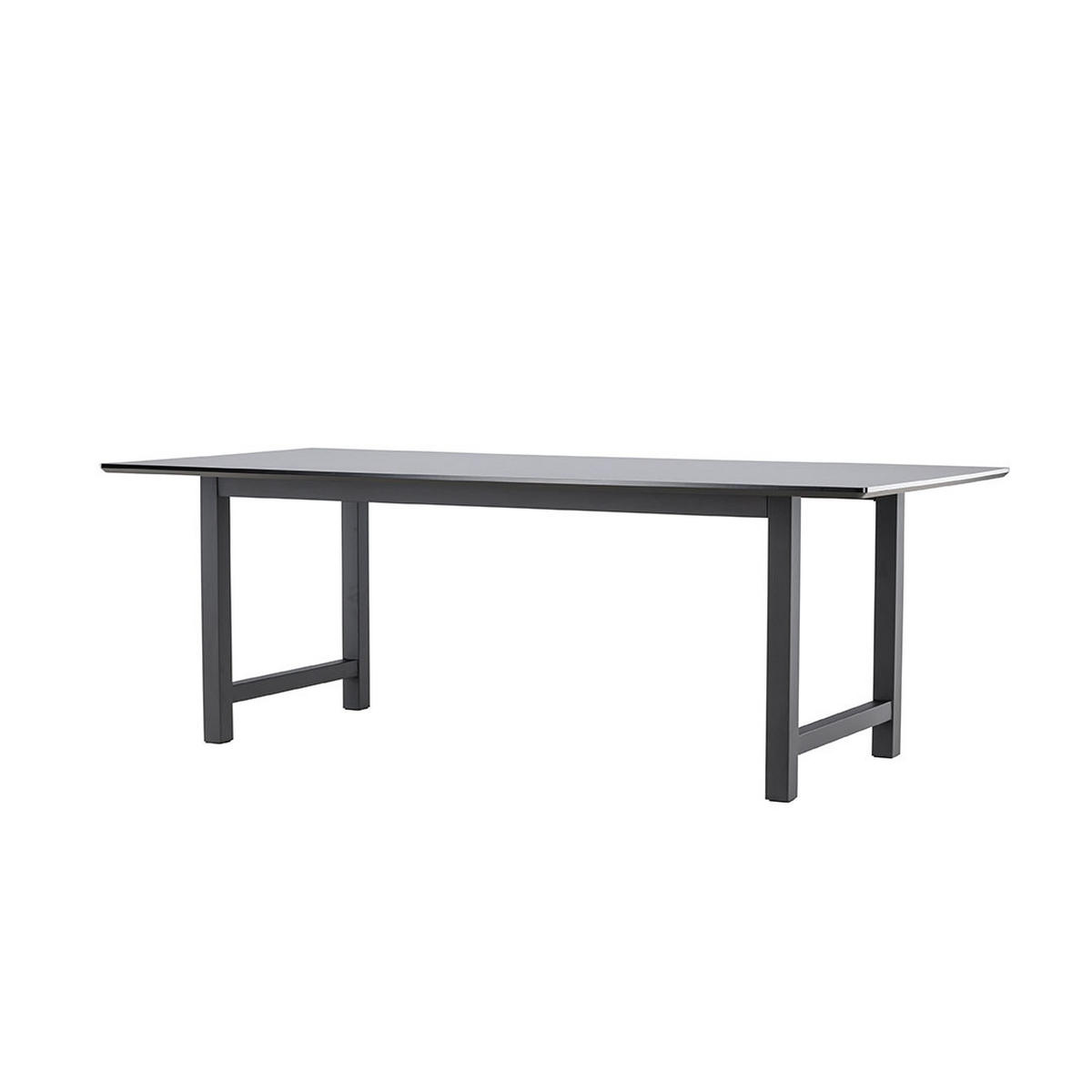 ESSTISCH Schwarz - Schwarz, Holzwerkstoff (100/220/75cm) - ebuy24