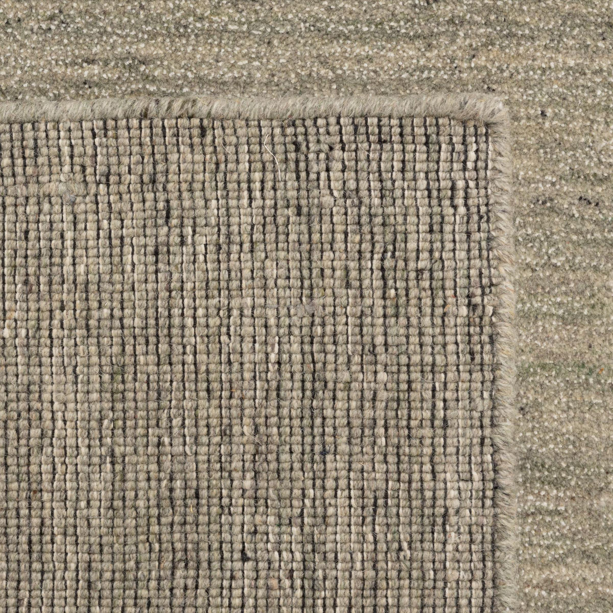 HANDWEBTEPPICH mit Seidenglanz, pflegeleicht, robust 70x140 cm - Grün, Textil (70/140cm) - Rug and Roll