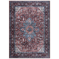 TEPPICH DUBAI bordeaux orientalisch 90/150 cm - Bordeaux, Textil (90/150cm) - Tapiso