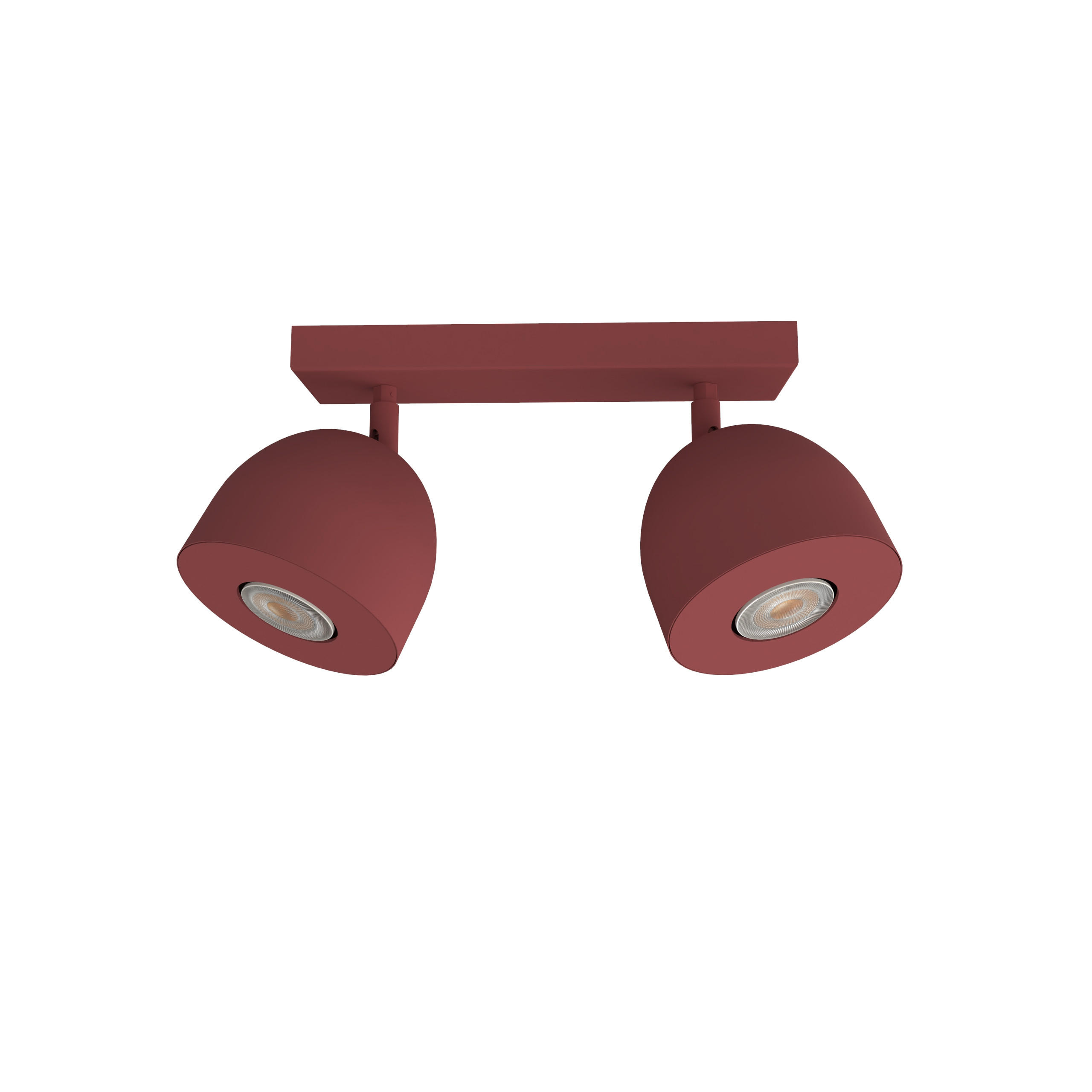 Lumicom Deckenleuchte Weinrot 27x18x6.5 cm