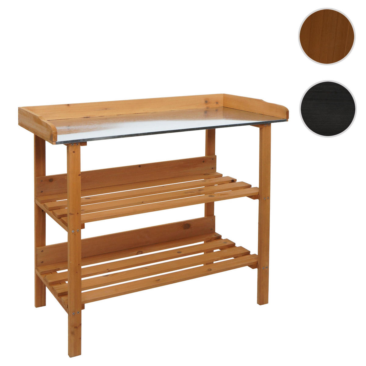 PFLANZTISCH Braun - Braun, Holz (41/92/86cm) - MCW