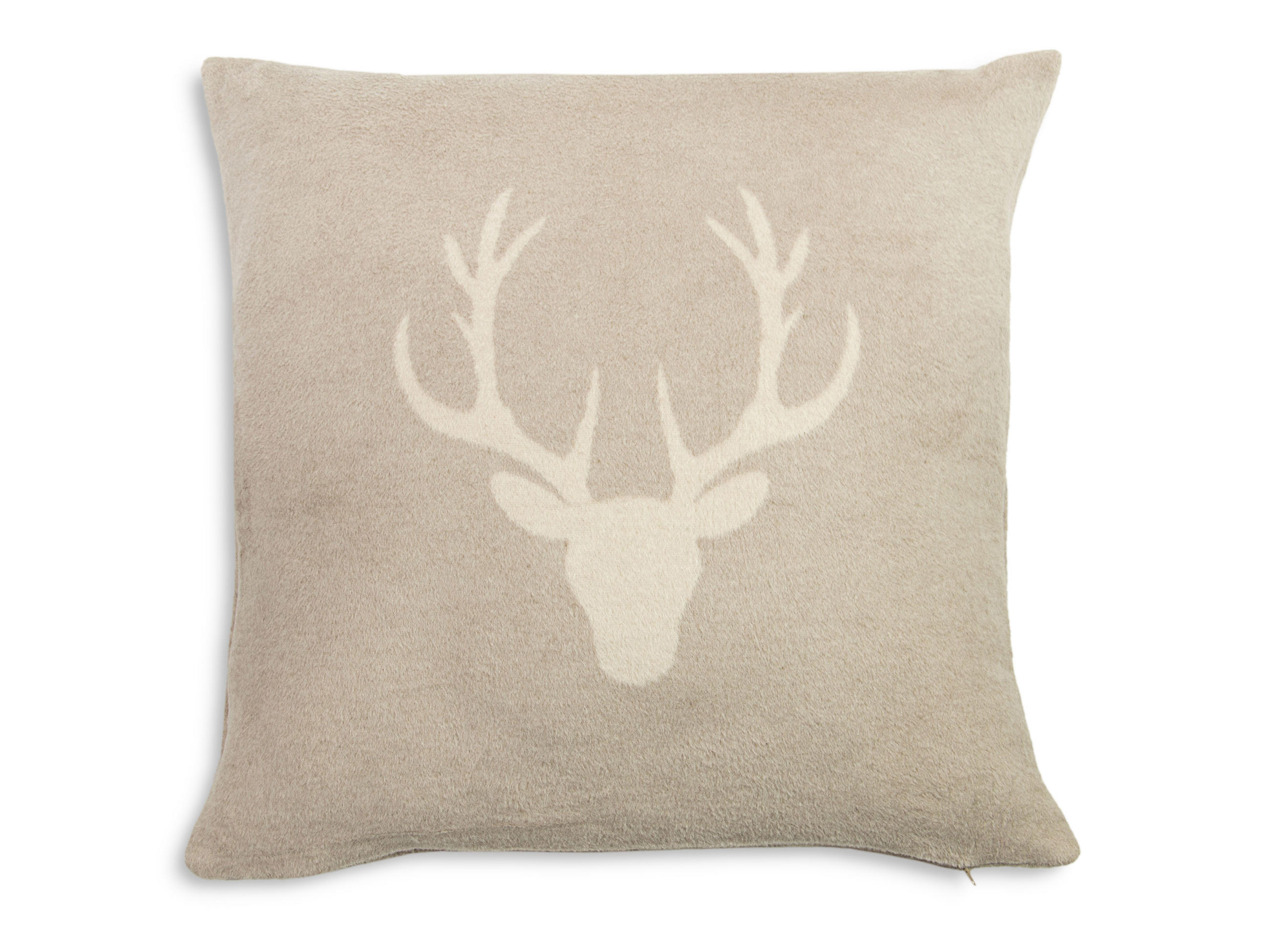 KISSENBEZUG, 50x50 cm, 60% Baumwolle, 40% Polyacryl, Beige - Hellbraun, Naturmaterialien (50/50cm) - Zollner