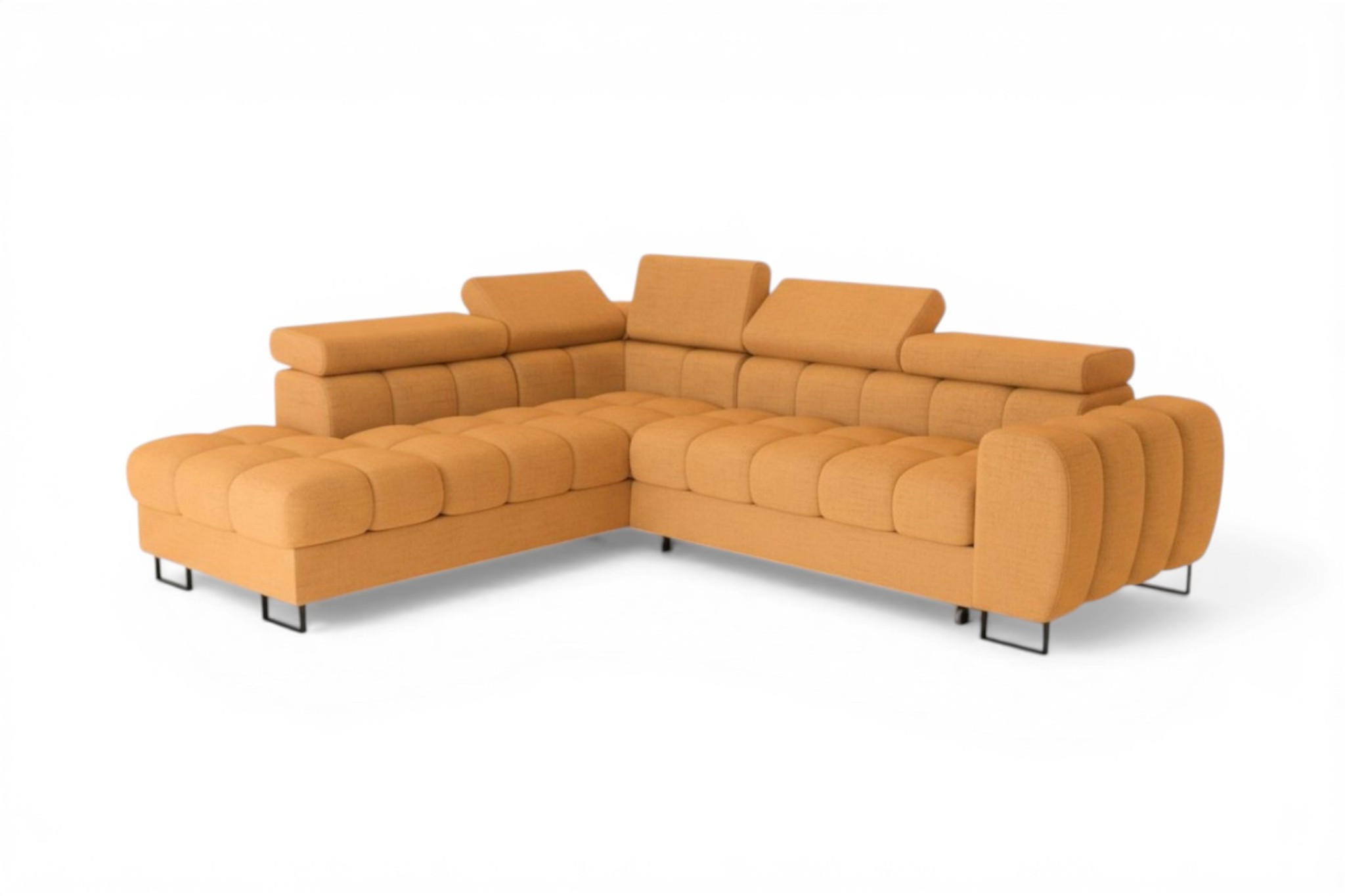 Fun Möbel Ecksofa Gelb 260x225 cm
