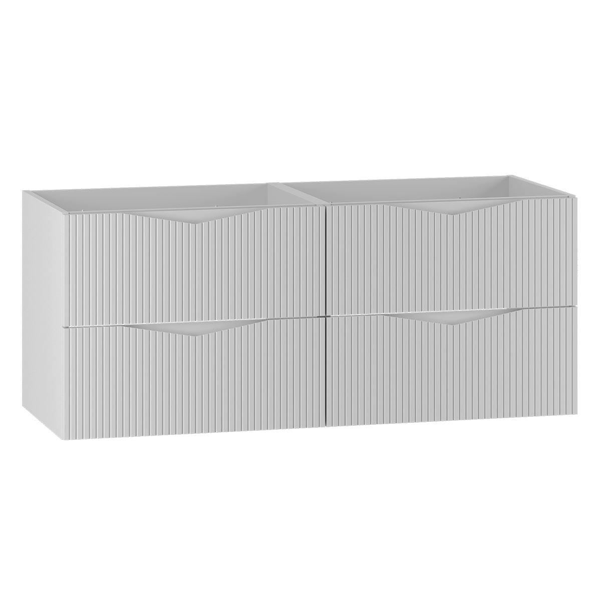 WASCHTISCHUNTERSCHRANK 120cm Tao Weiß - Weiß, Holzwerkstoff (120/50/46.5cm) - Petits-meubles