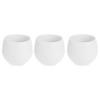 BLUMENTOPF Selbstbewässernd Kunststoff 14 cm, 3er-Set - Weiß, Kunststoff (14/14cm)