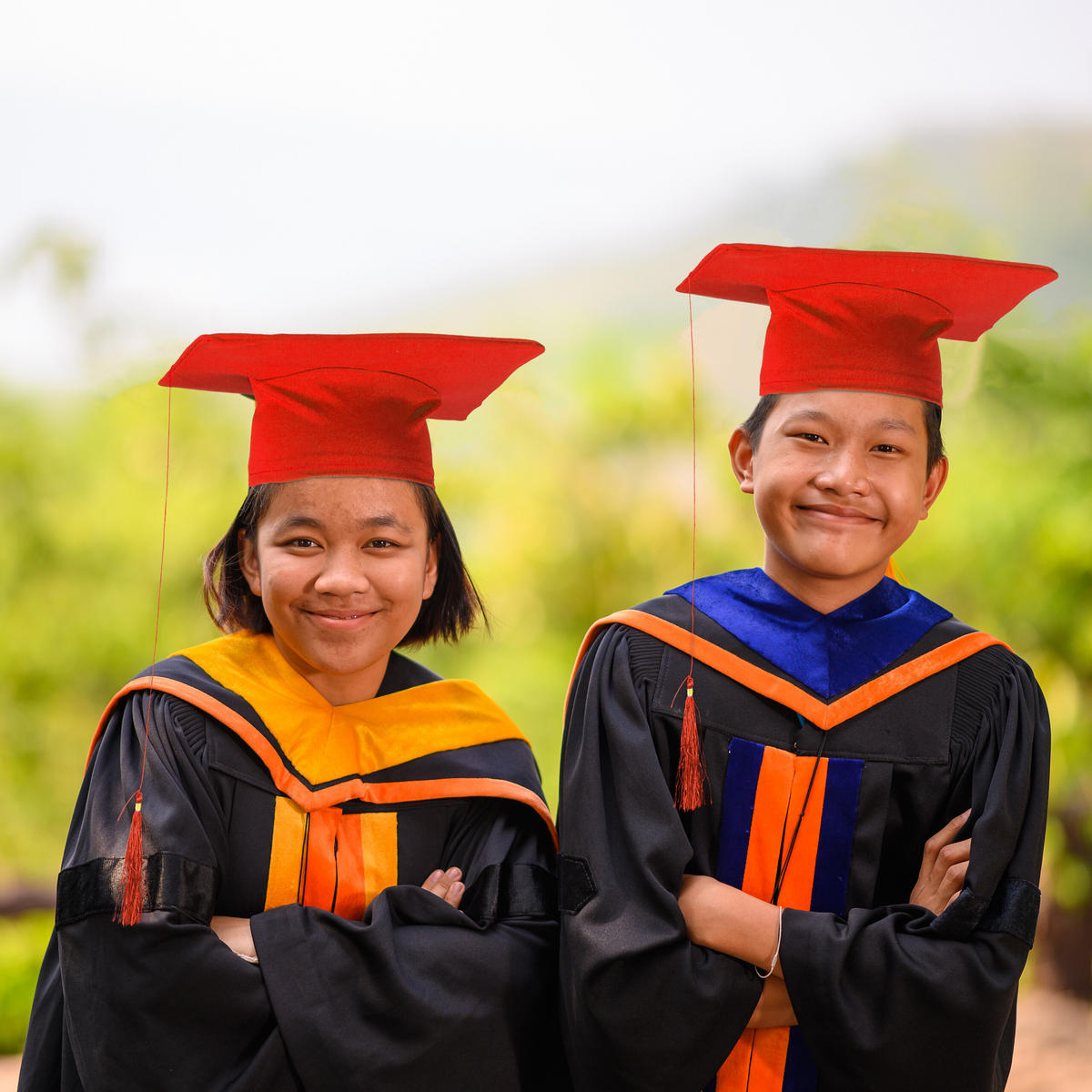 2XDOKTORHUT - Rot, Textil (28/11/28cm) - Relaxdays