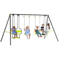 SCHAUKEL DE-17960 Grau - Grün, Metall (184/355cm) - ComfortXL
