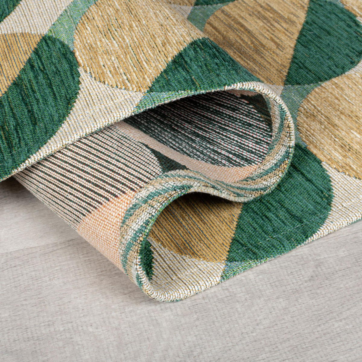 TEPPICH COQUET 120/170 cm - Grün, Textil (170/120cm) - KADIMA DESIGN