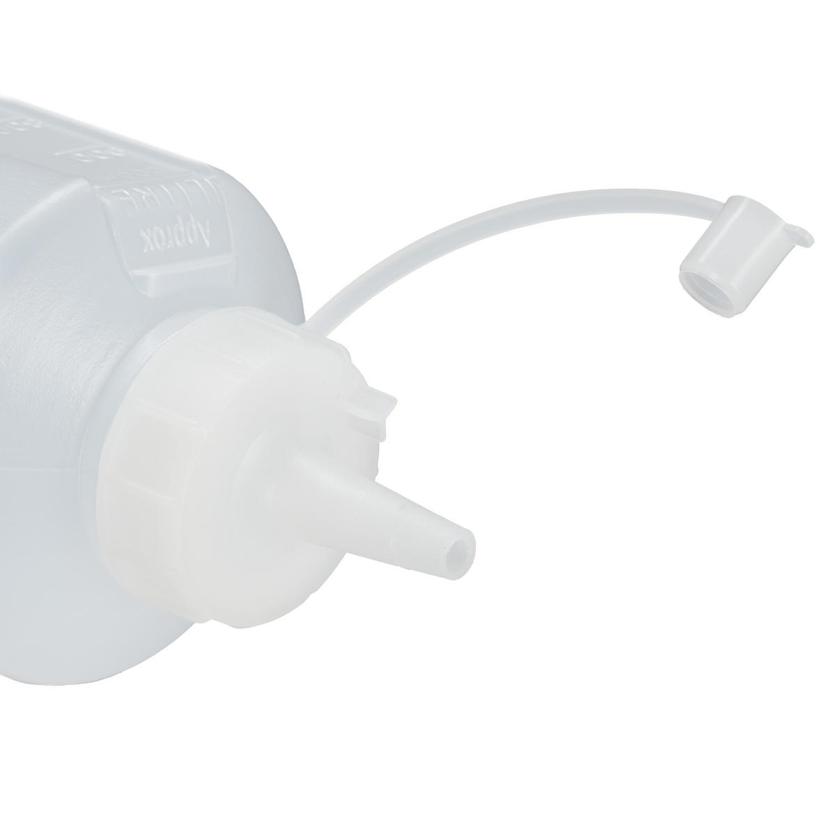 4xQUETSCHFLASCHE - Transparent, Kunststoff (8/26/8cm) - Relaxdays