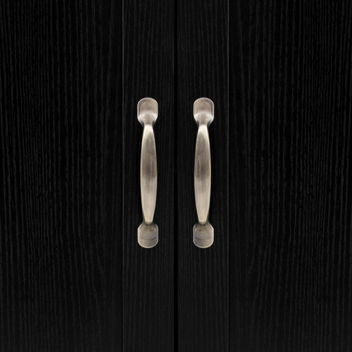 KÜCHENINSEL 125.5-187.5x71x93 cm Schwarz mit LED-Beleuchtung & Ladestation - Schwarz, Holzwerkstoff (187.5/93/71cm) - Modfu