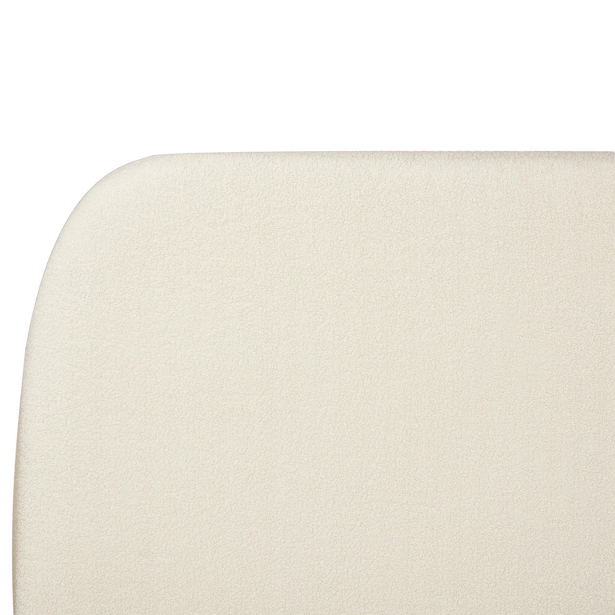 VATTENSÄNG 160x200 cm beige Roisel - Cremefärgad, Textil (160/200cm) - Beliani