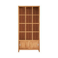 BÜCHERREGAL Coffee Tek Natur aus Teak - Naturfarben, Holz (100/215/35cm) - Tikamoon