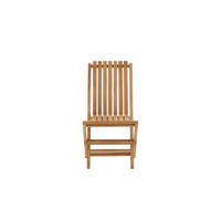 GARTENSTUHL, Ghana, Natur, Teak., 48 x 47 x 93 cm - Naturfarben, Holz (48/93/47cm) - ebuy24