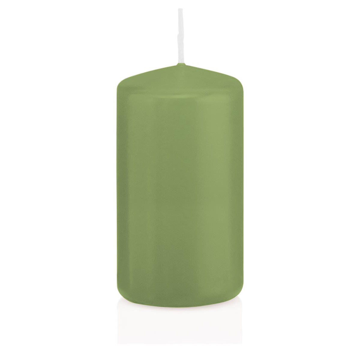 Wiedemann Kerzen Stumpenkerzen Pastellgrün 20 cm