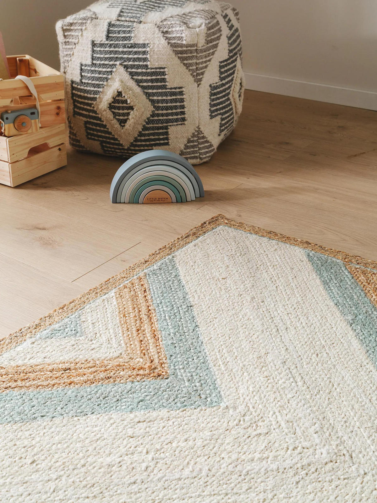 KINDERTEPPICH Frieda Mint 160x230 cm - Mintgrün, Textil (160/230cm) - Lytte